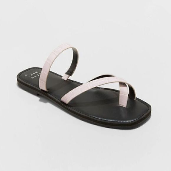 a new day Shoes - Women's Felicity Cross Strap Sandals - A New Day